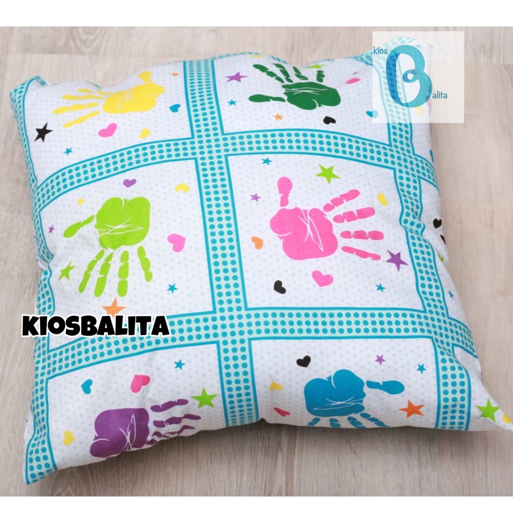 BANTAL SOFA MOTIF UKURAN 40 X 40 (BANTAL MENYATU TIDAK PAKAI SARUNG BANTAL)