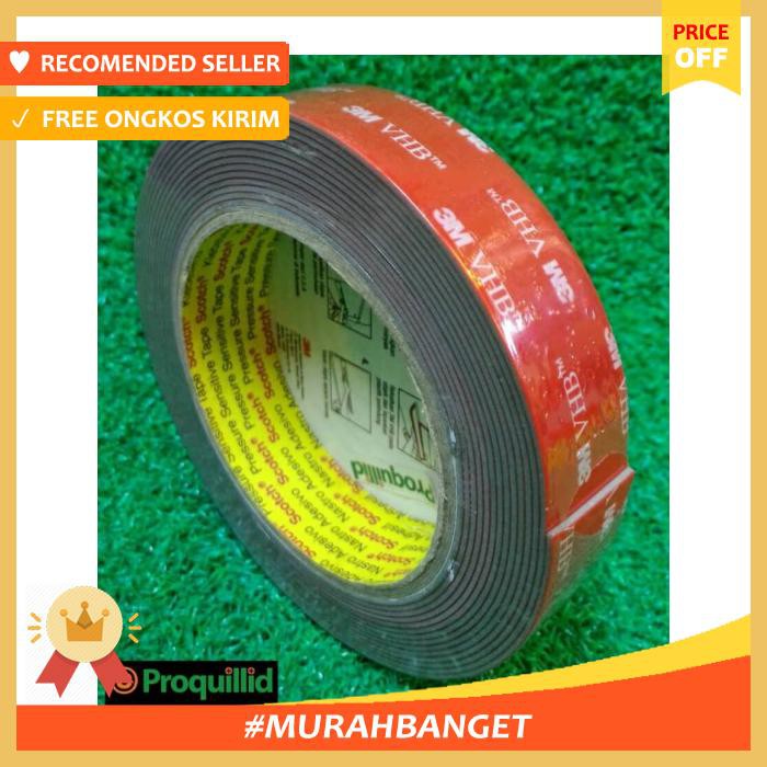 

Permanent Double Tape Vhb Automotive & Building 24 Mm X 4,5 M 3M - Selotip & Double Tape