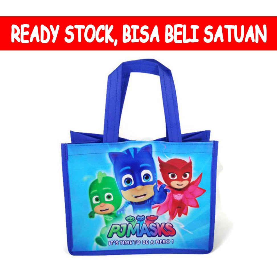 Tas Ultah / Tas Ulang Tahun / Goodie Bag BISA BELI SATUAN-Pj Mask
