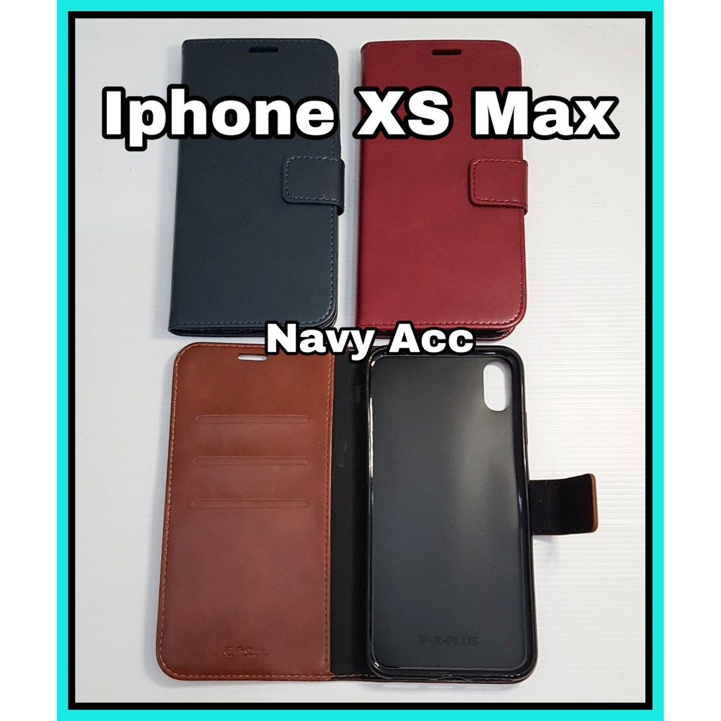 Flip Case Iphone Xs Max  - Wallet Leather Cover Iphone Xs Max