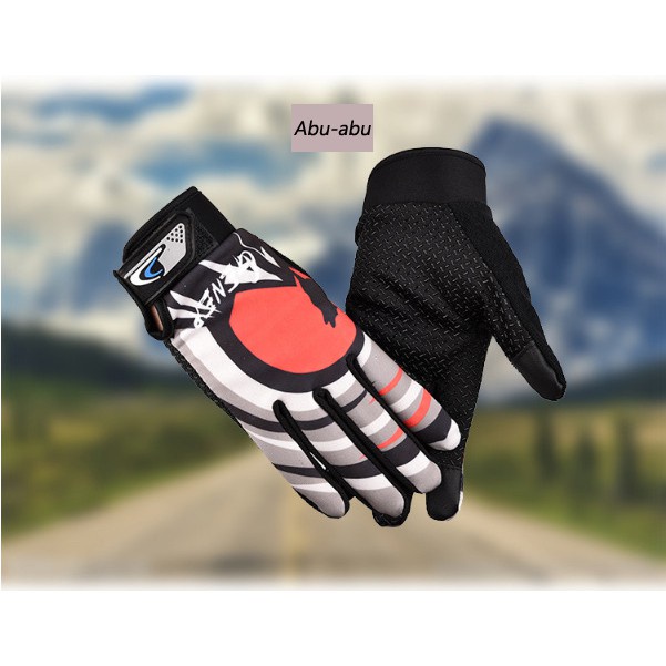 CANEL &amp; CO Sarung Tangan Motor Full Fingers Ukuran Universal Outdoor Gloves