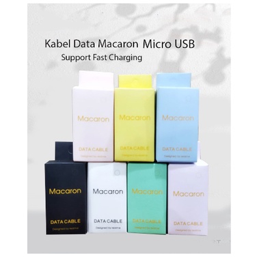 MACARON Data Cable TYPE-C / Kabel Data Macaron TYPE C Fast Charging