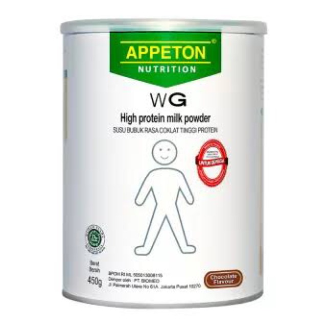 

Appeton Weight Gain 450G Cokelat / Vanila