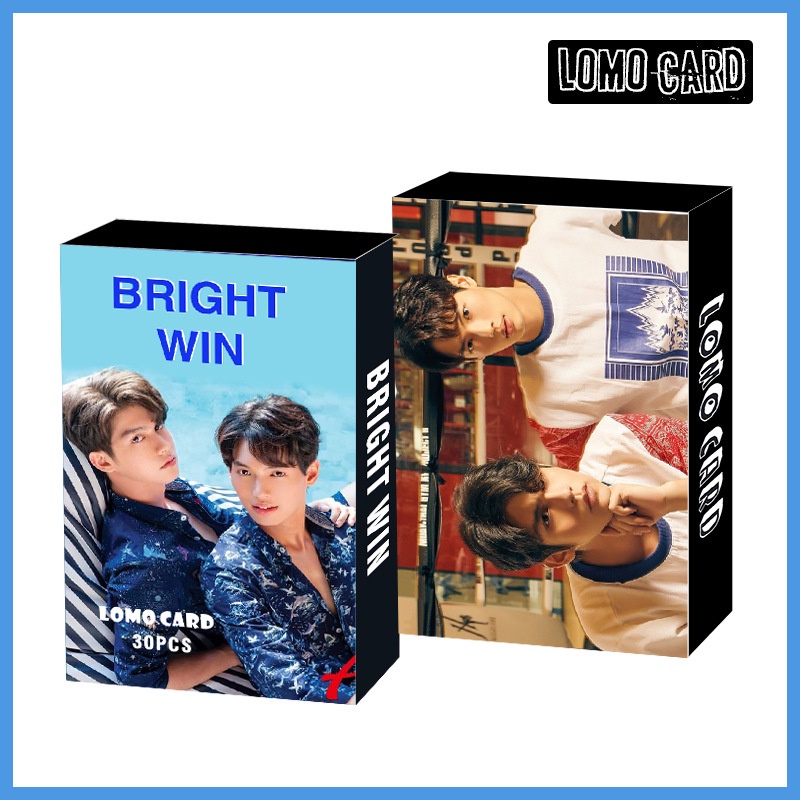 30pcs Kartu Foto OhmNanon BK-PP LOMO YINWAR OffGun Bright Win Postcard