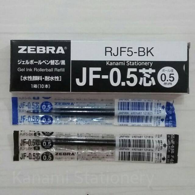 

Refill Gel Ink JF-0.5mm SARASA ZEBRA Isi Pulpen.