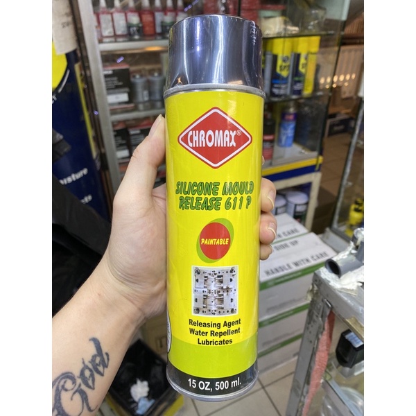 silicone mold release paintable chromax
