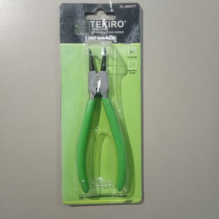 PL-SR0771 Tang Snap Ring bengkok TEKIRO 5 Inchi EB - PL-SR0771