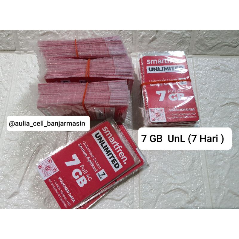 Vocer Smartfren  UNLIMITED 7 HARI