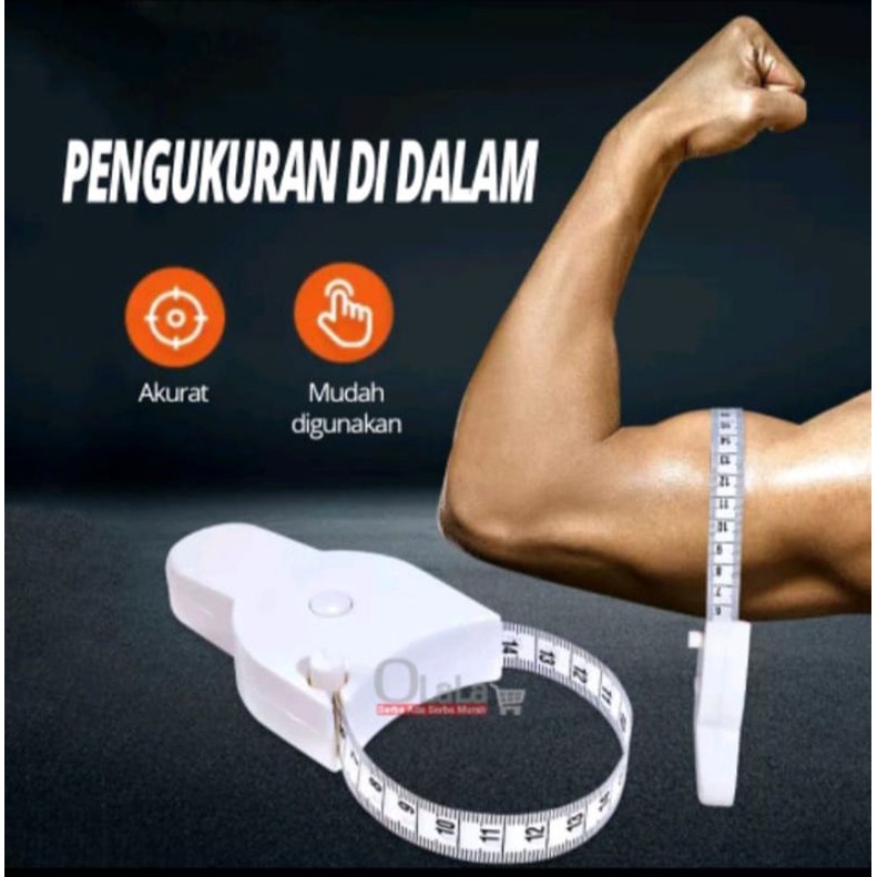 Meteran Pengukur Badan / Lengan / Pinggang Bentuk Y Panjang 150cm