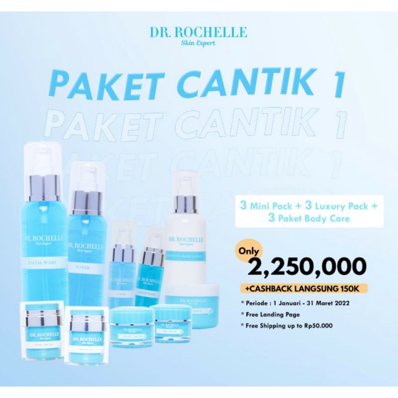 DR Rochelle skin expert paket cantik