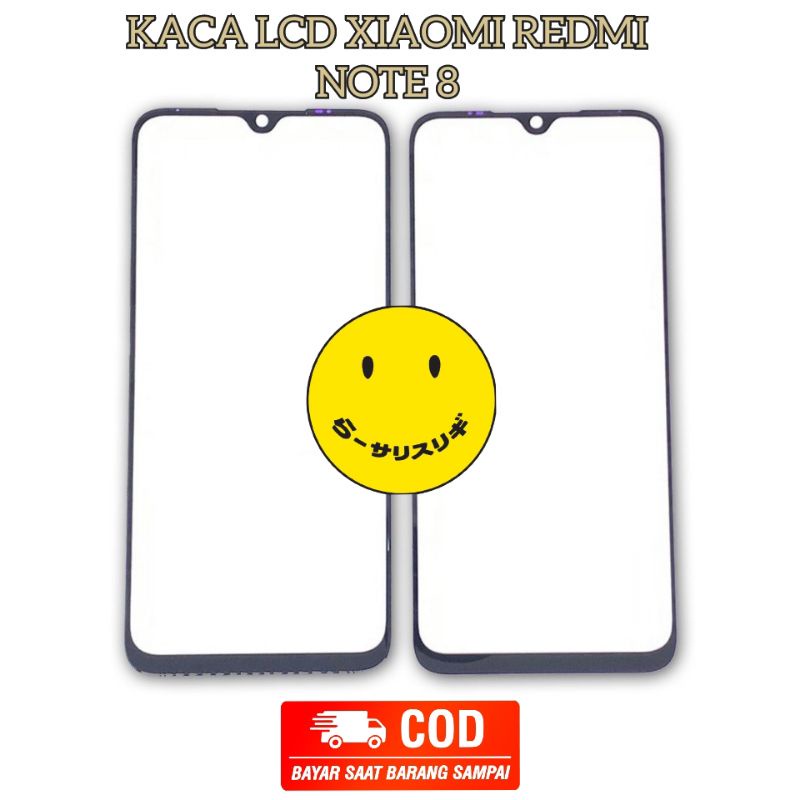 GLASS KACA LCD KACA DEPAN XIAOMI REDMI NOTE 8 /REDMI NOTE 8