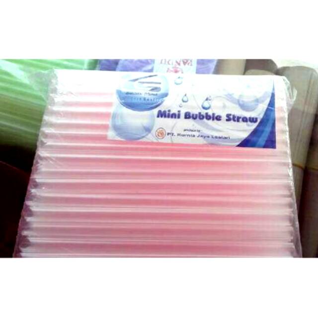 SEDOTAN BUBBLE 8 MM/SEDOTAN JELLY 8MM/BUBBLE STRAW