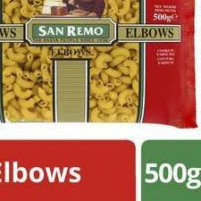 

☃ san remo elbow macaroni pasta 500gr / san remo macaroni ☼