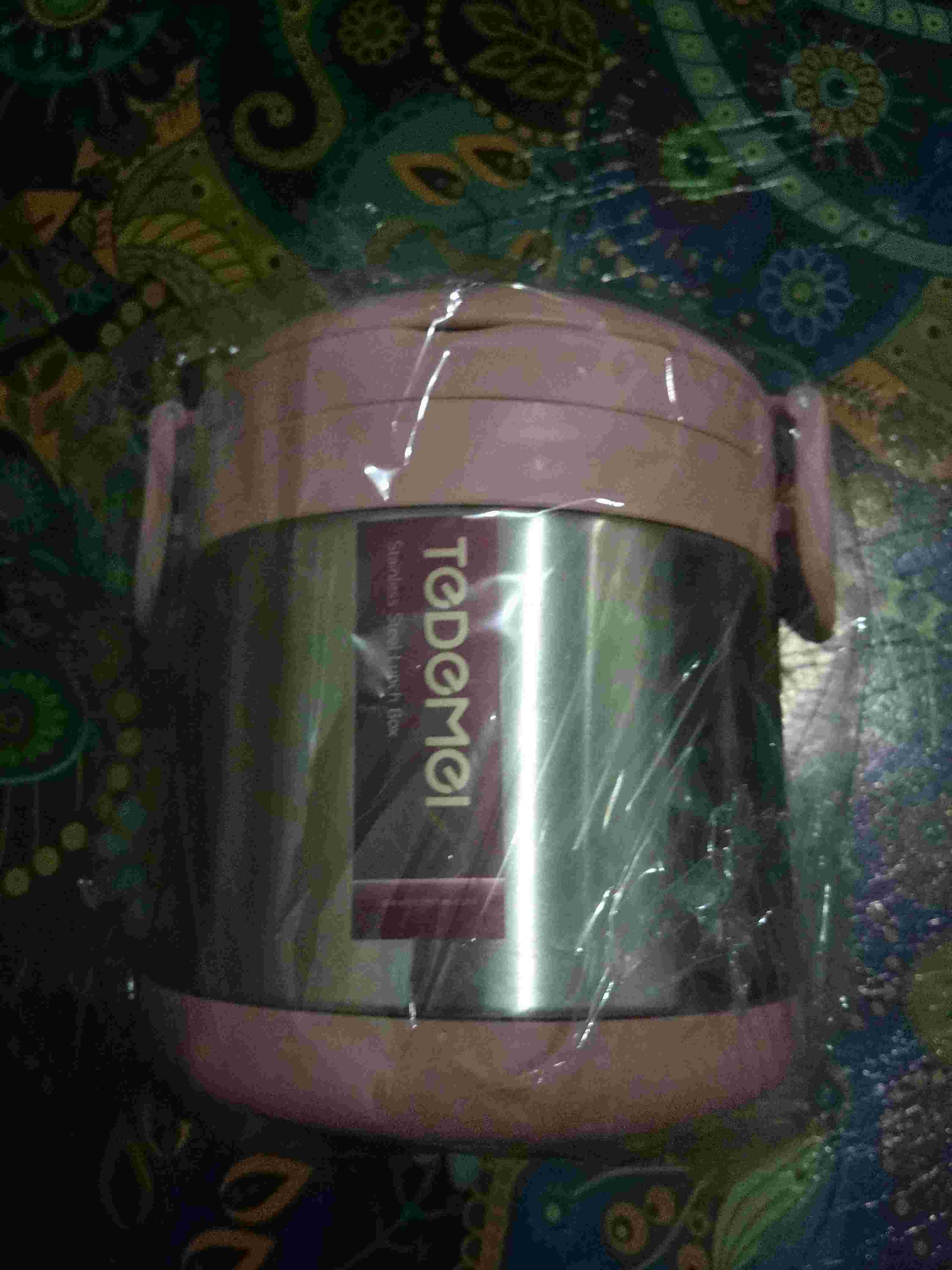 Food Jar Tedemei 6571 Lunchbox Kotak Makan Tedemei Stainless Bulat