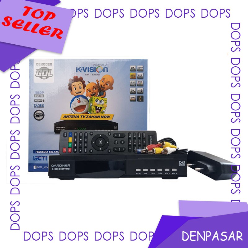 Terlaris Receiver Parabola Gardiner Ottimo G-88 HD DOPS