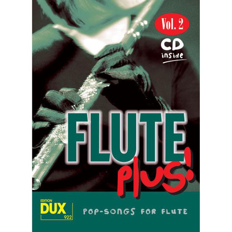 Buku Flute Plus & Cd Volume 2 Pop Songs