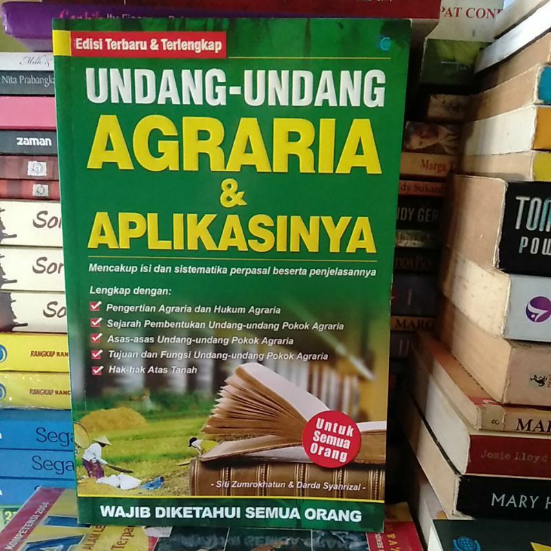 

Undang-undang Agraria & Aplikasinya