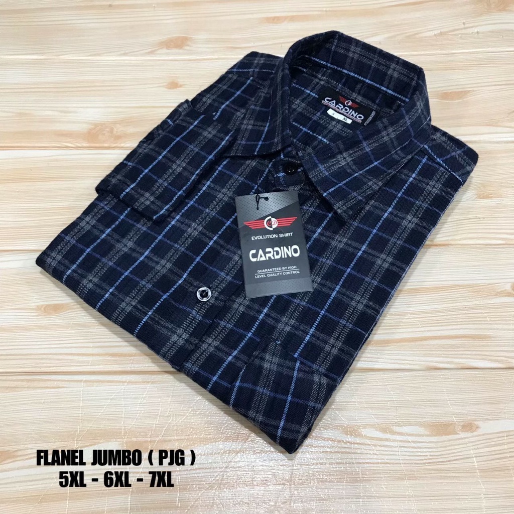 KEMEJA FLANEL PRIA PREMIUM DISTRO JUMBO BIG SIZE [BISA COD] flanel jumbo XXL XXXL XXXXL lengan panjang pria/ import motif ter baru distro