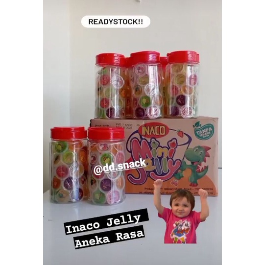 

Inaco jelly 600gr kemasan toples exp 2026