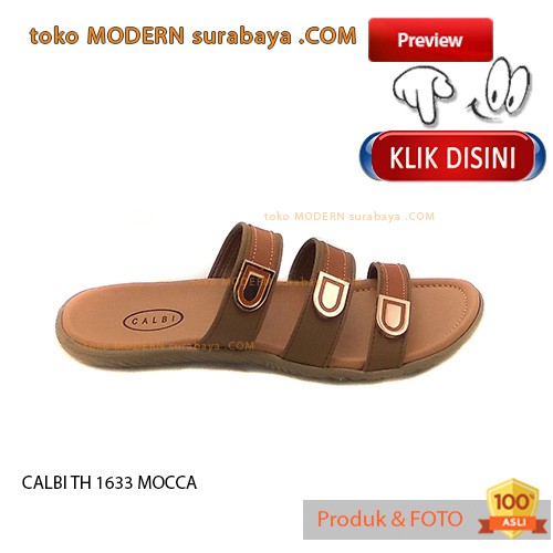 CALBI TH 1633 MOCCA sandal wanita flip flop flat casual