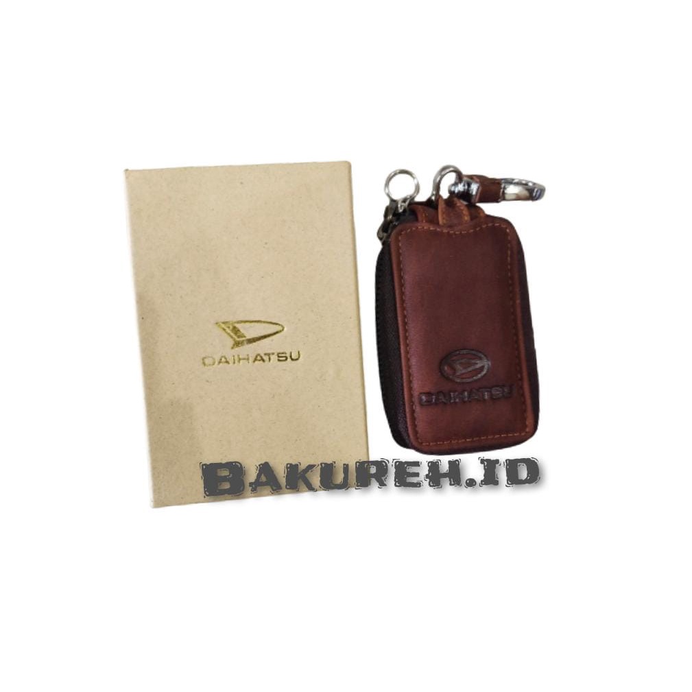 Dompet STNK Mobil DAIHATSU / Gantungan Kunci Berkualitas Kekinian (KULIT SAPI ASLI) - COD