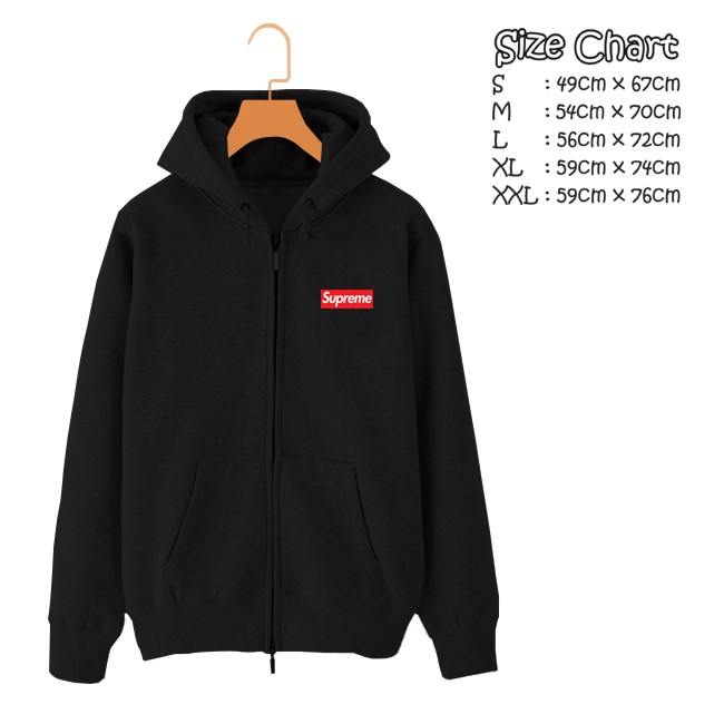 Sweter hoodie zipper Suprem cotton fleece