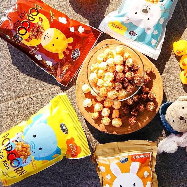 ABE FOOD POPCORN FOR KIDS SNACK ANAK | CEMILAN SEHAT JAGUNG CARAMEL GLUTEN FREE