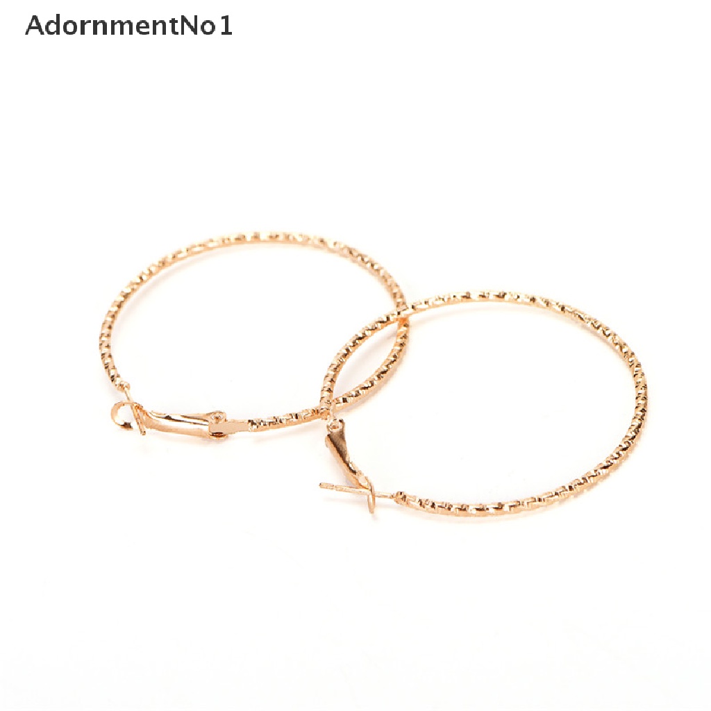 (AdornmentNo1) 6 Pasang / Set Anting Tusuk / Bulat / Bulat Aksen Berlian Imitasi Untuk Perhiasan Wanita