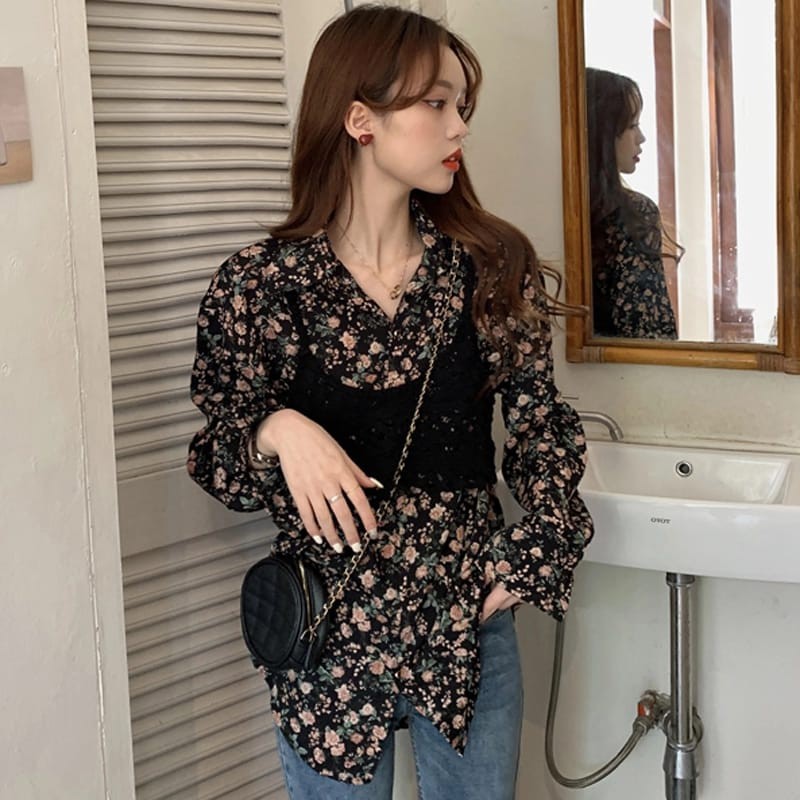 Sora Set Blouse Import 8785 3M