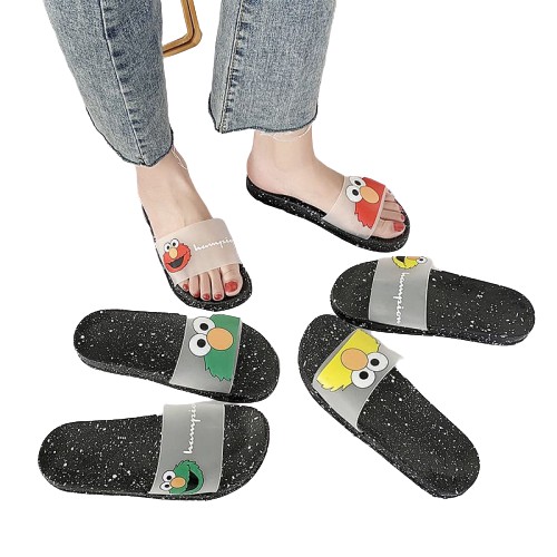 JSB Slip Sandal  Karakter ELMO  TEBAL HITAM  Shopee Indonesia