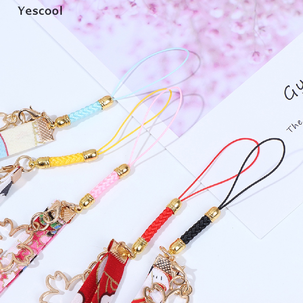 Yes Tali Lanyard Motif Bunga Daisyloncengkucing Untuk Aksesoris Handphone