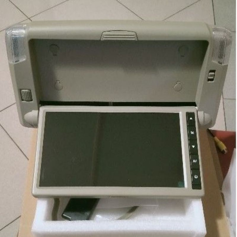 Monitor plafon / roof mobil universal 9" Model OEM Toyota