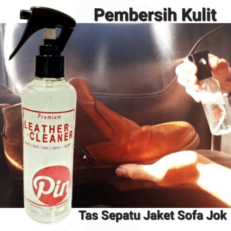 PIN LEATHER CLEANER - PEMBERSIH BAHAN KULIT - PERAWATAN SEPATU KULIT SHOE CLEANER SHOESCLEANER