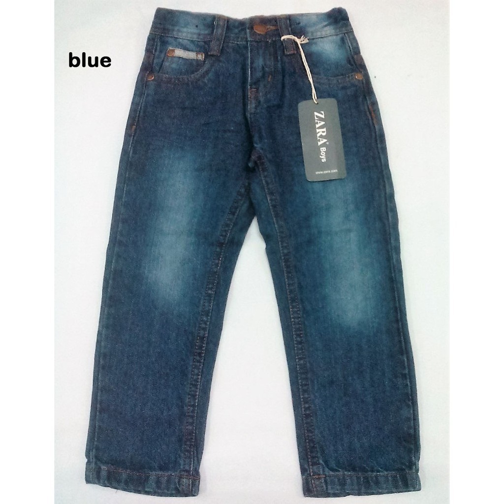 Celana Jeans Anak 2 - 3 T Branded Celana Panjang Jins jeans Cowo Anak Laki  Biru dark blue Merk