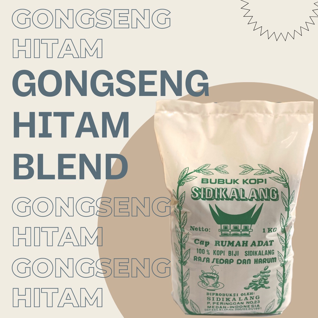 

Kopi Gongseng Hitam Blend 1 Kg