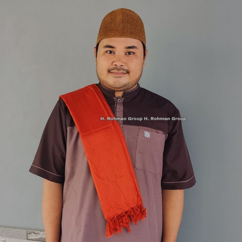 Sorban Rida Polos Panjang Ar-Rida Ridak Polos Warna Rayon Premium Halus Lembut