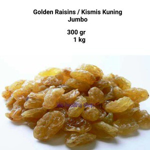 

GOLDEN RAISIN / KISMIS KUNING JUMBO 300g