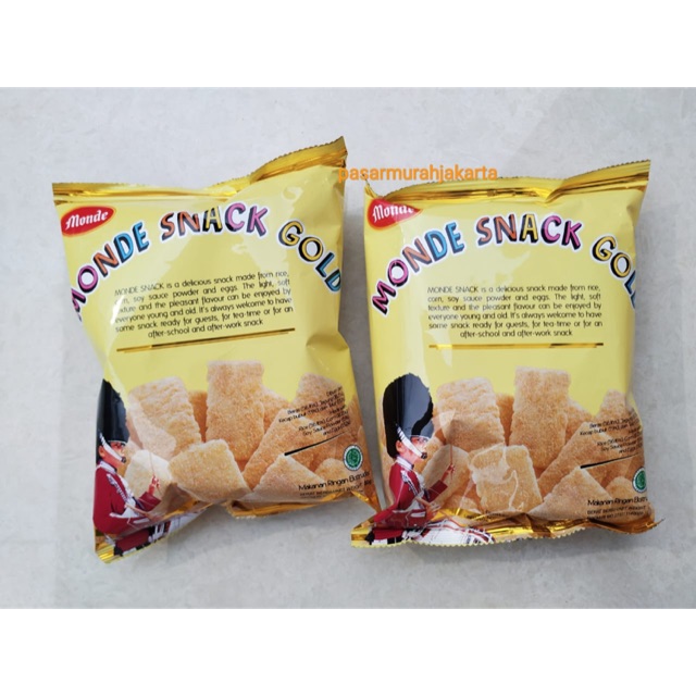 

Monde Snack Gold Cemilan Enak Pasar Murah Jakarta