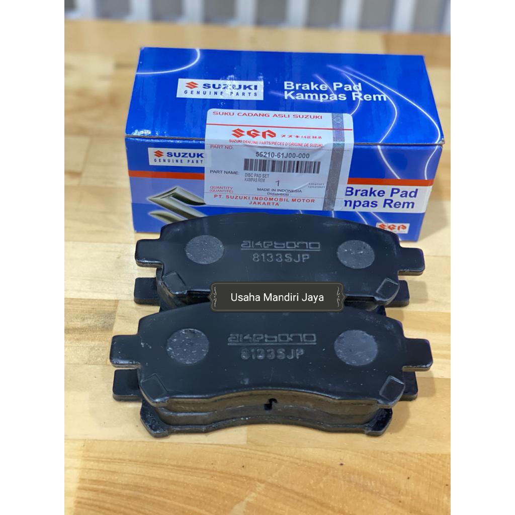 KAMPAS REM DEPAN- BRAKE PAD FRONT APV 55210-61J00 AKEBONO PREMIUM