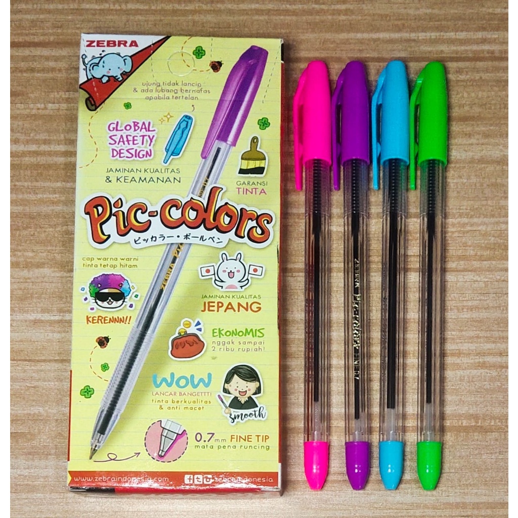

ZEBRA PIC COLOUR 0,7 MM