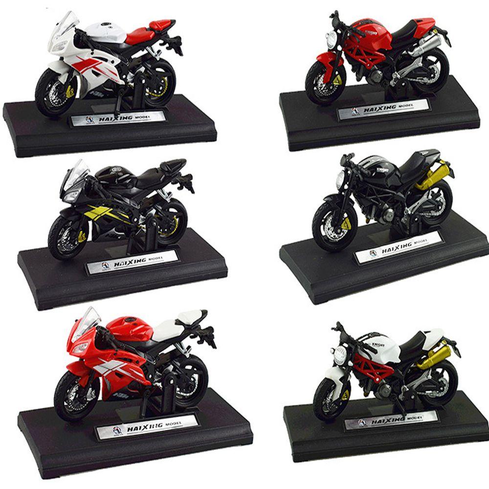 Quinton Motor Model Portable Decor Anak Koleksi Mainan Kendaraan Off-road 1:18 Kendaraan Mainan Mobil Plastik Simulasi Motor
