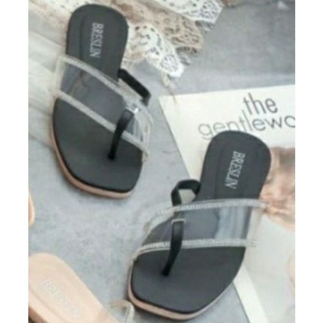 Sun-LUNIX Sandal Jepit Jempol Wanita Import Breslin 858