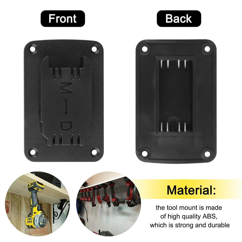 Solighter1/4pcs Tempat Perkakas Nyaman Power Tools Storage Base Dudukan Bor Listrik