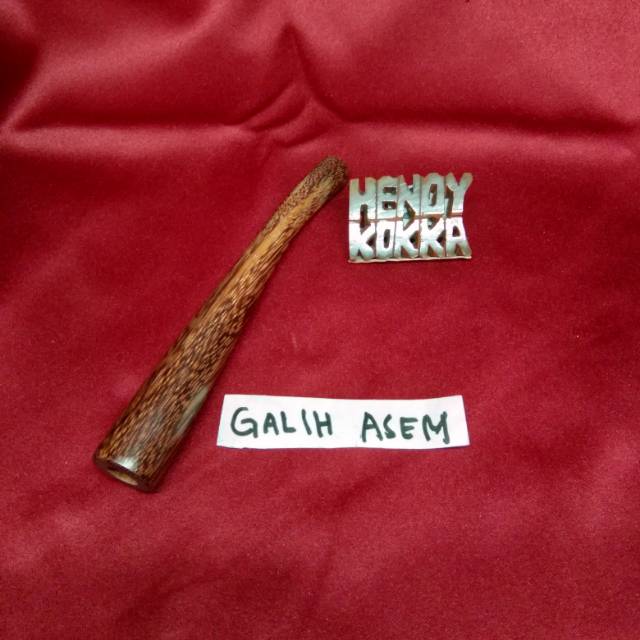 Pipa rokok galih asem 10 cm