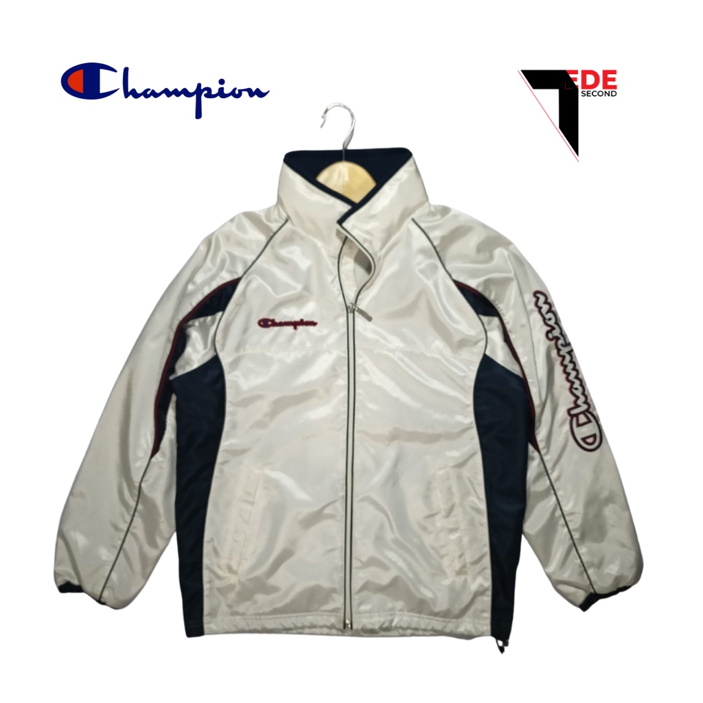 Jaket Vintage Champion LJASPO Tracktop Unisex Second - Size M