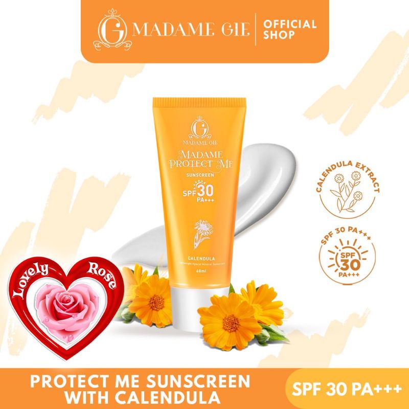 MADAME GIE Madame Protect Me Sunscreen SPF 30 PA +++ With Calendula 60ml