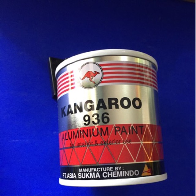 Cat Warna Perak /Bronze Silver Kangaroo 100ml/ cat teralis / Gold paint