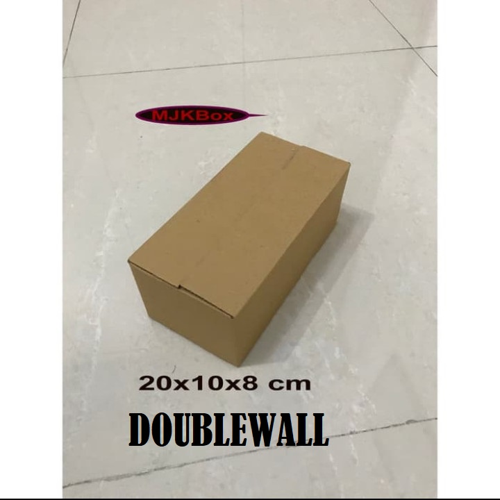 

kardus/karton/box uk. 20x10x8 cm DOUBLE WALL