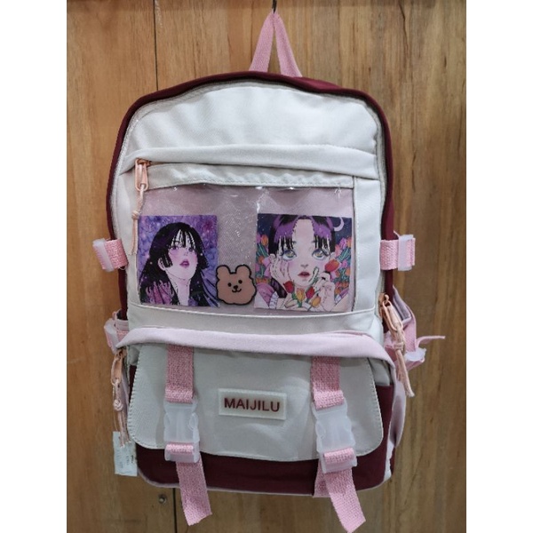 tas sekolah ransel backpack cewek remaja murah