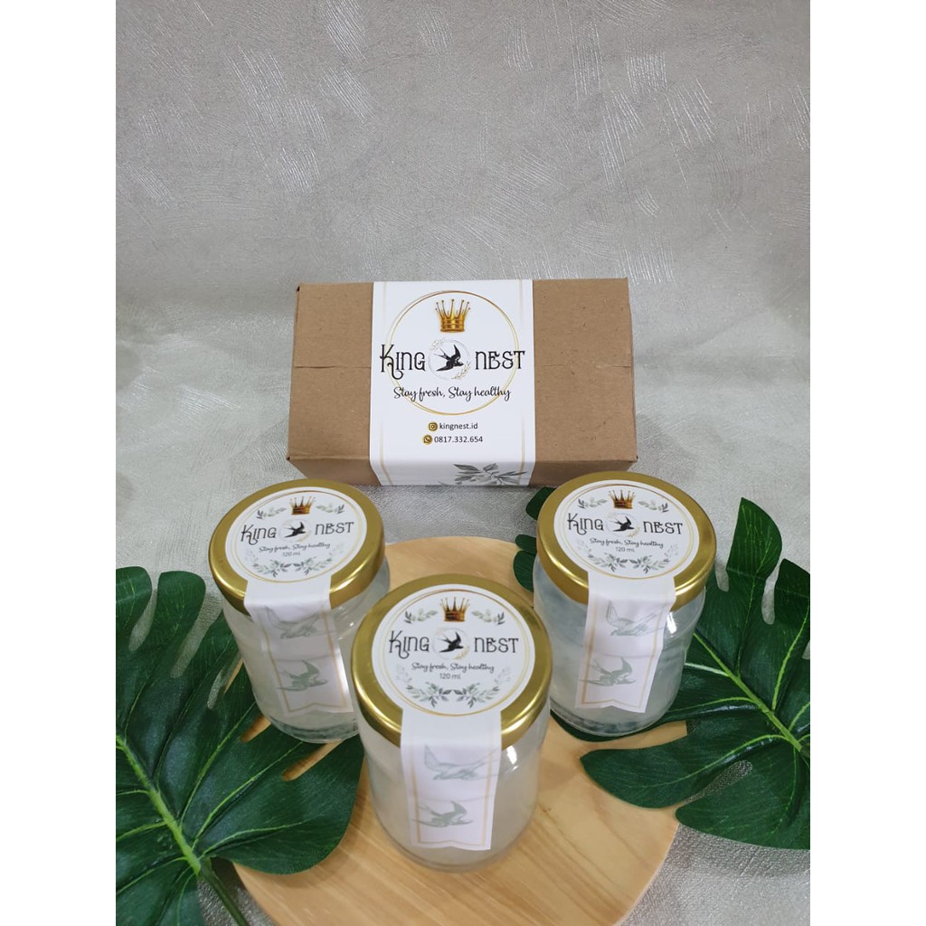 

King Nest Minuman Sarang Burung Walet Concentrated 20% 120ML Isi 3PCS